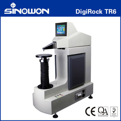 स्वचालित ट्विन रॉकवेल कठोरता परीक्षक 220 मिमी गला DigiRock TR6