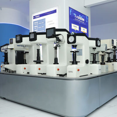 स्वचालित ट्विन रॉकवेल कठोरता परीक्षक 220 मिमी गला DigiRock TR6