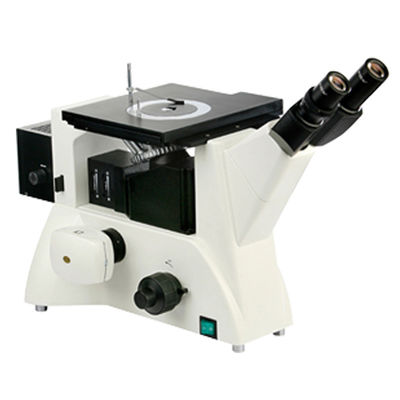 उलटा ऑप्टिकल धातु विज्ञान माइक्रोस्कोप 30mmx30mm आंदोलन रेंज सीई प्रमाणित