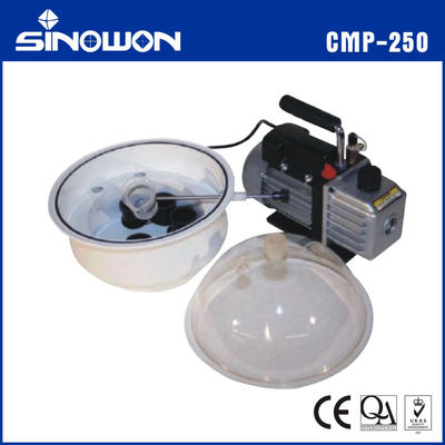 कास्टेबल वैक्यूम माउंटिंग प्रेस 110V / 220V कोल्ड माउंटिंग प्रेस CMP-250