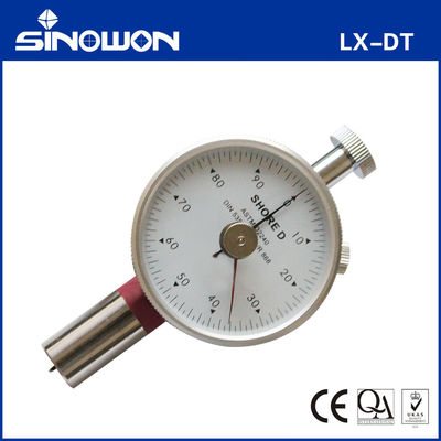 ट्विन इंडेक्स डिजिटल एनालॉग किनारे कठोरता परीक्षक Durometer LX-DT