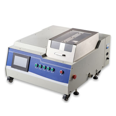 1000W पावर प्रेसिजन मेटलर्जिकल कटिंग मशीन PC-5000B 500-5000rpm पीस पहिया गति के साथ