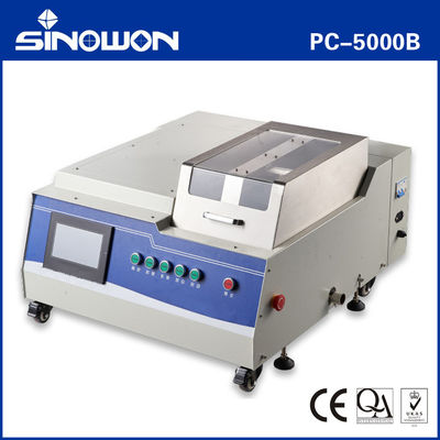 1000W पावर प्रेसिजन मेटलर्जिकल कटिंग मशीन PC-5000B 500-5000rpm पीस पहिया गति के साथ